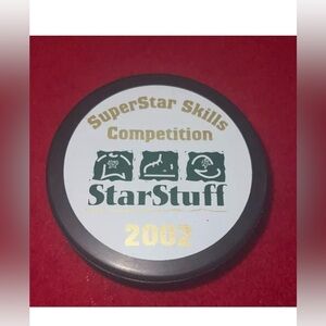 Vintage 2002 Vegum Dr Pepper Texas Junior Stars Tournament Hockey Puck